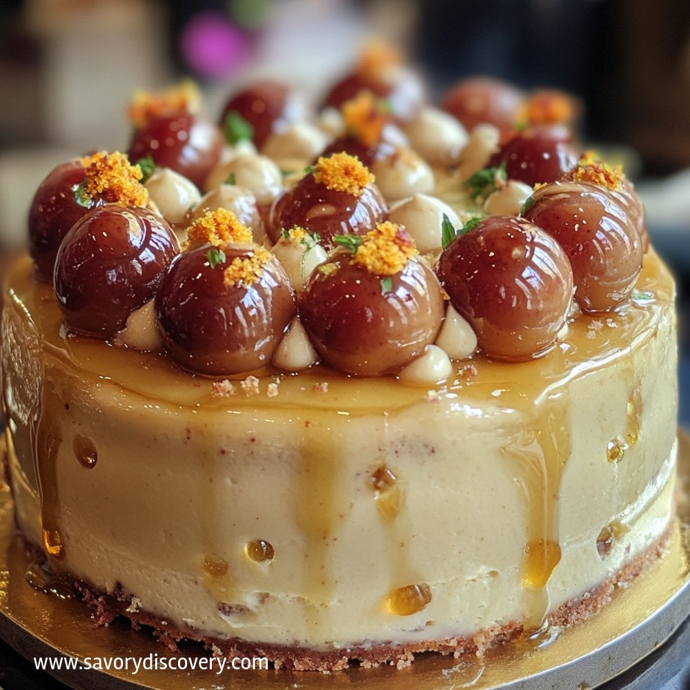 Gulab Jamun Kulfi Cake