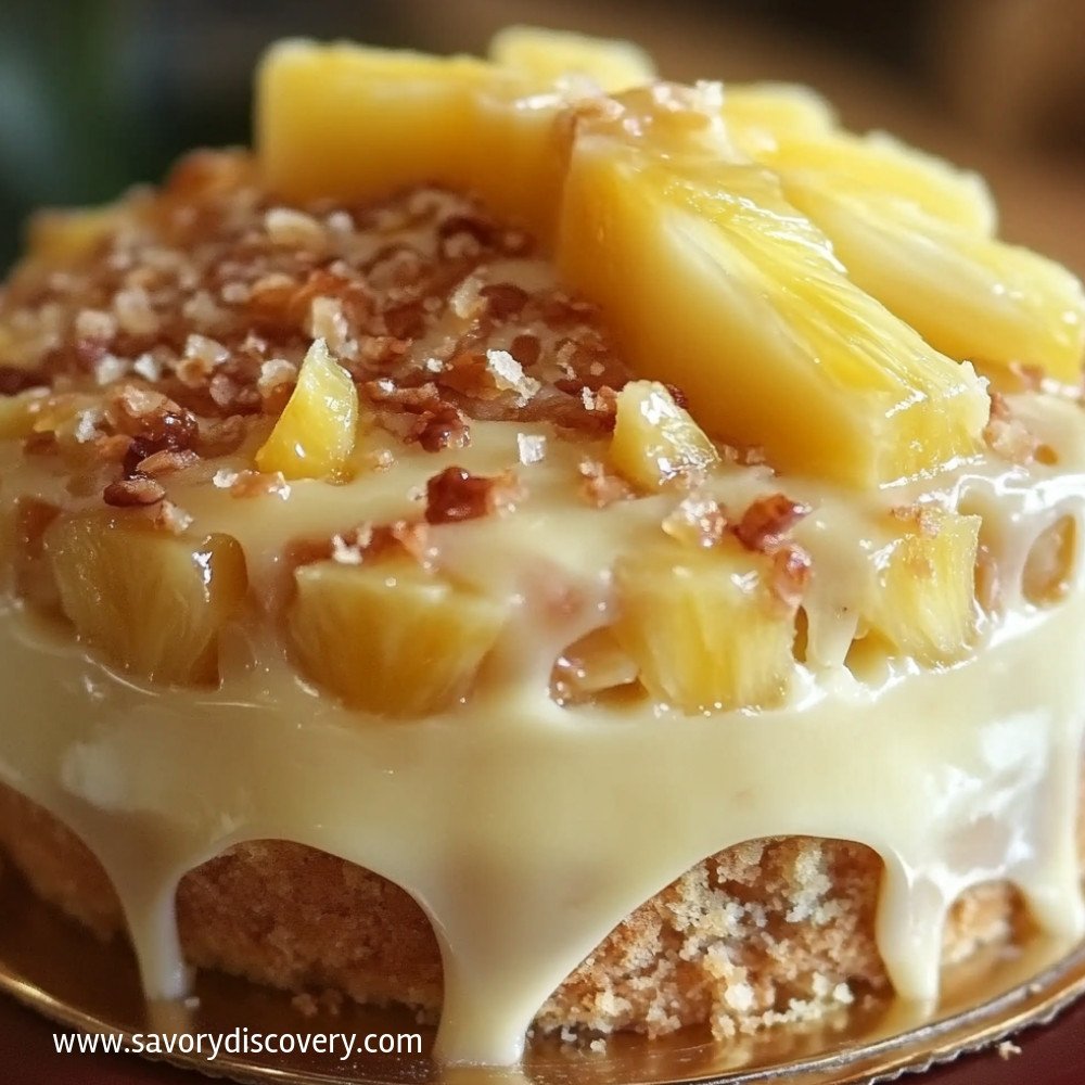Hawaiian Pineapple Cake