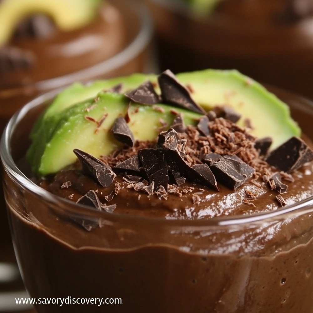 Healthy Chocolate Avocado Mousse