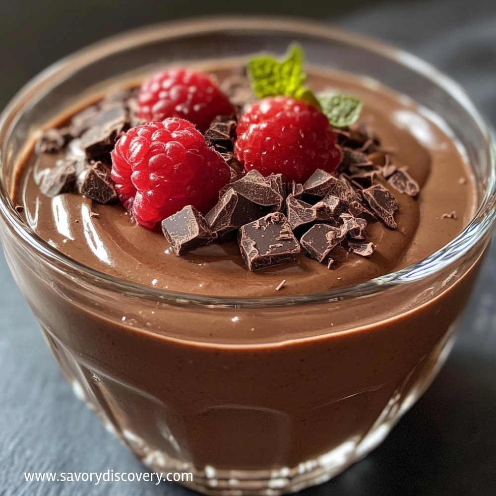 Healthy Chocolate Pudding
