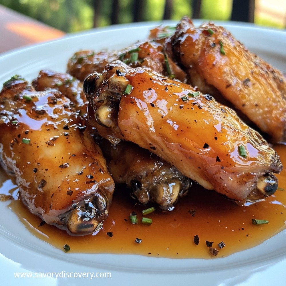 Hot Honey Bourbon Wing Sauce