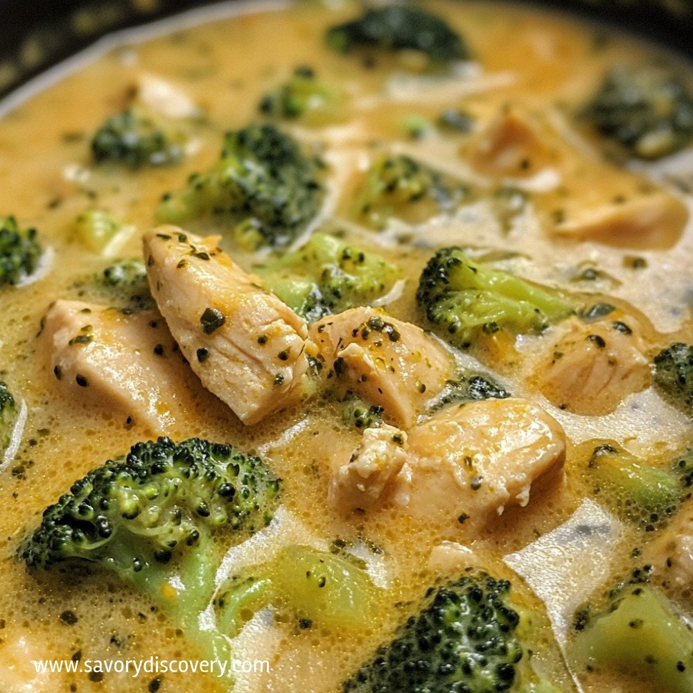 Instant Pot Broccoli Cheese Soup with Chicken