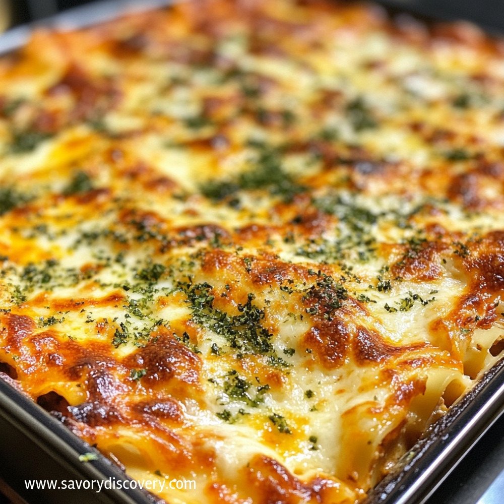 Lasagna with Cream Cheese