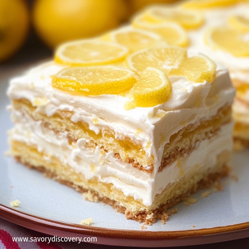 Lemon Icebox Cake