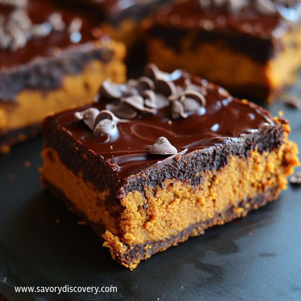 Luscious Chocolate Pumpkin Bars
