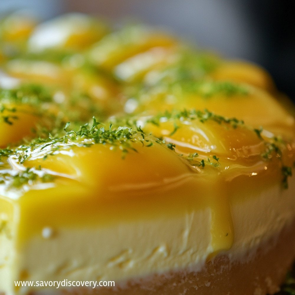 Mango Lime Cheesecake