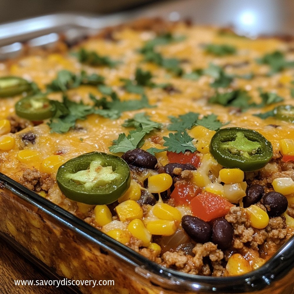 Mexican Cornbread Casserole