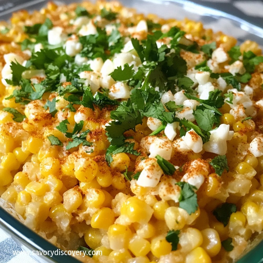 Mexican Street Corn Casserole