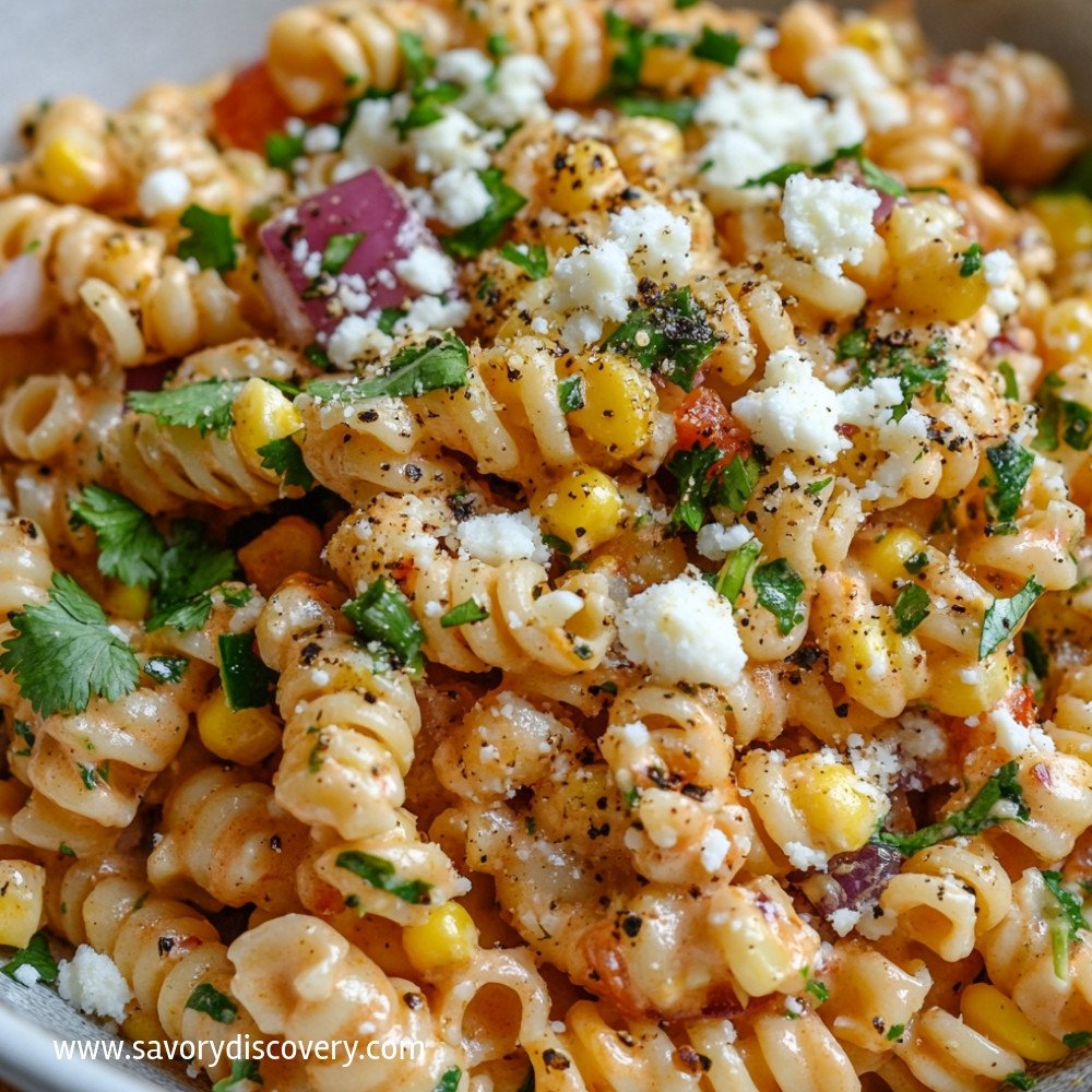 Mexican Street Corn Pasta Salad