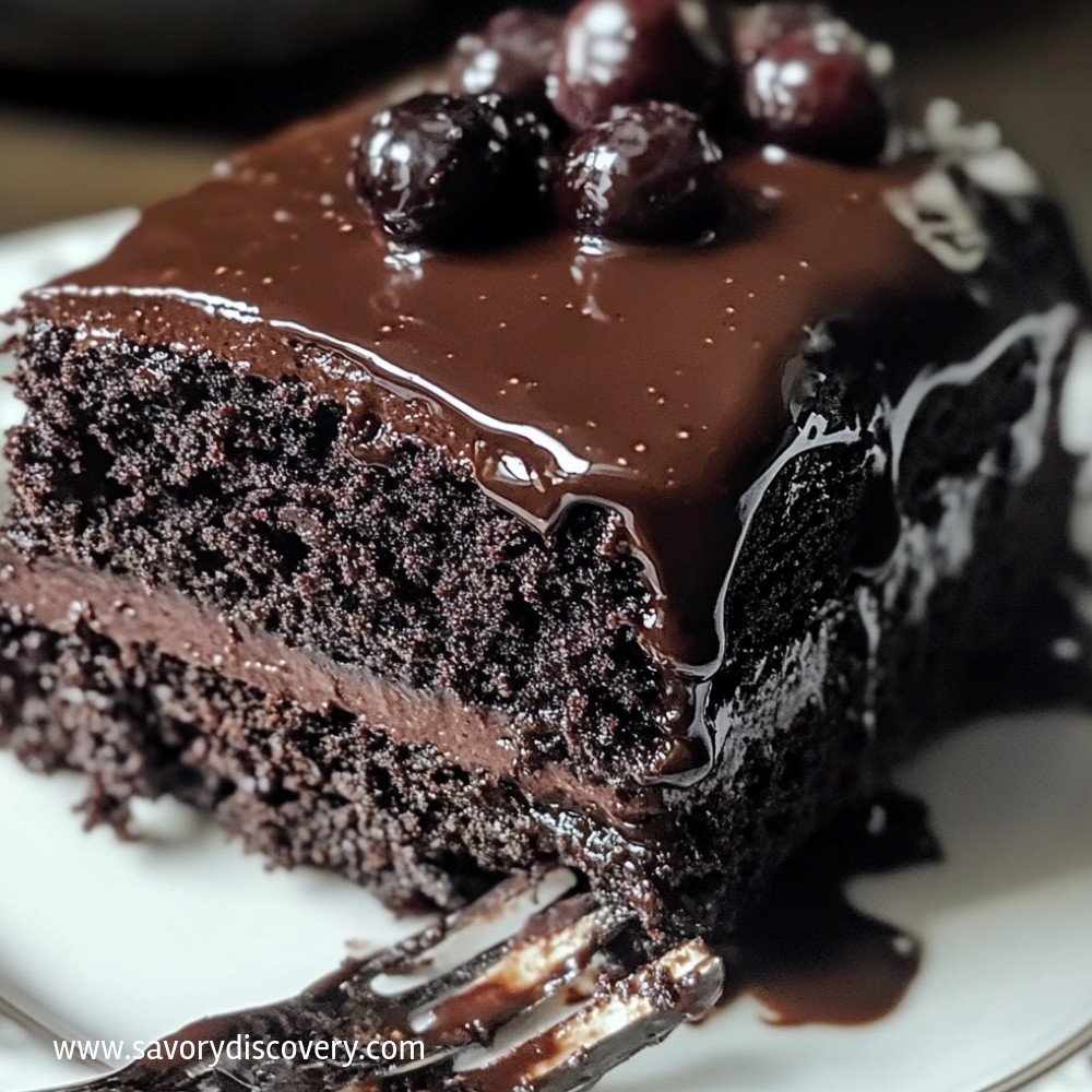 Midnight Fudge Cake