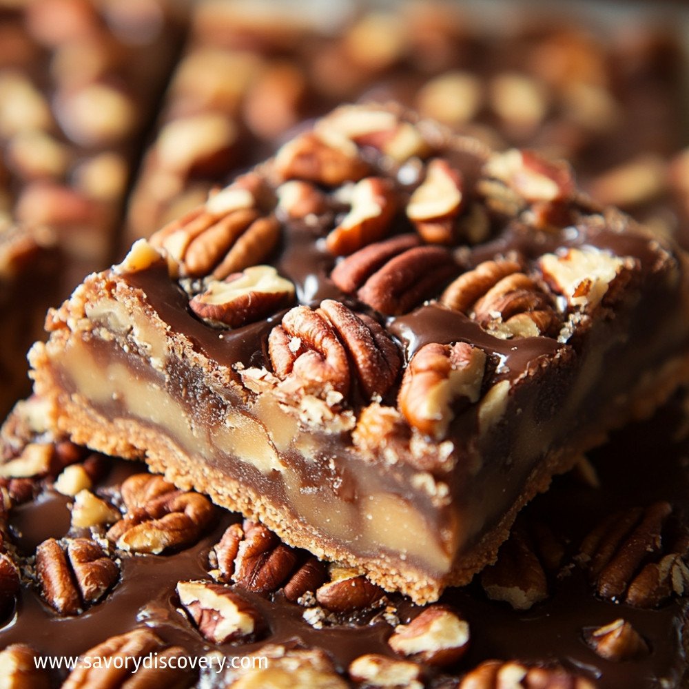 Pecan Turtle Bars