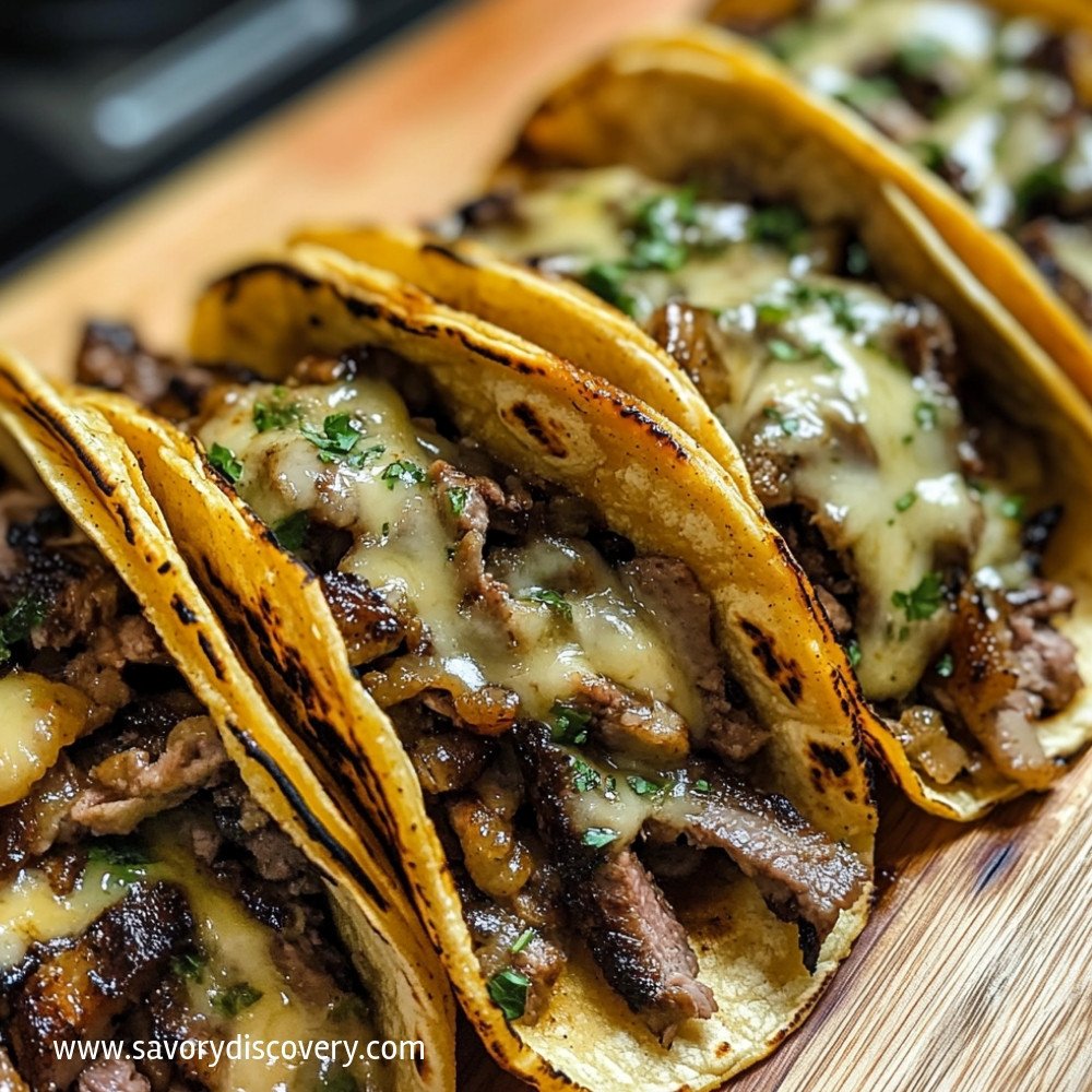 Philly Cheese Steak Tacos