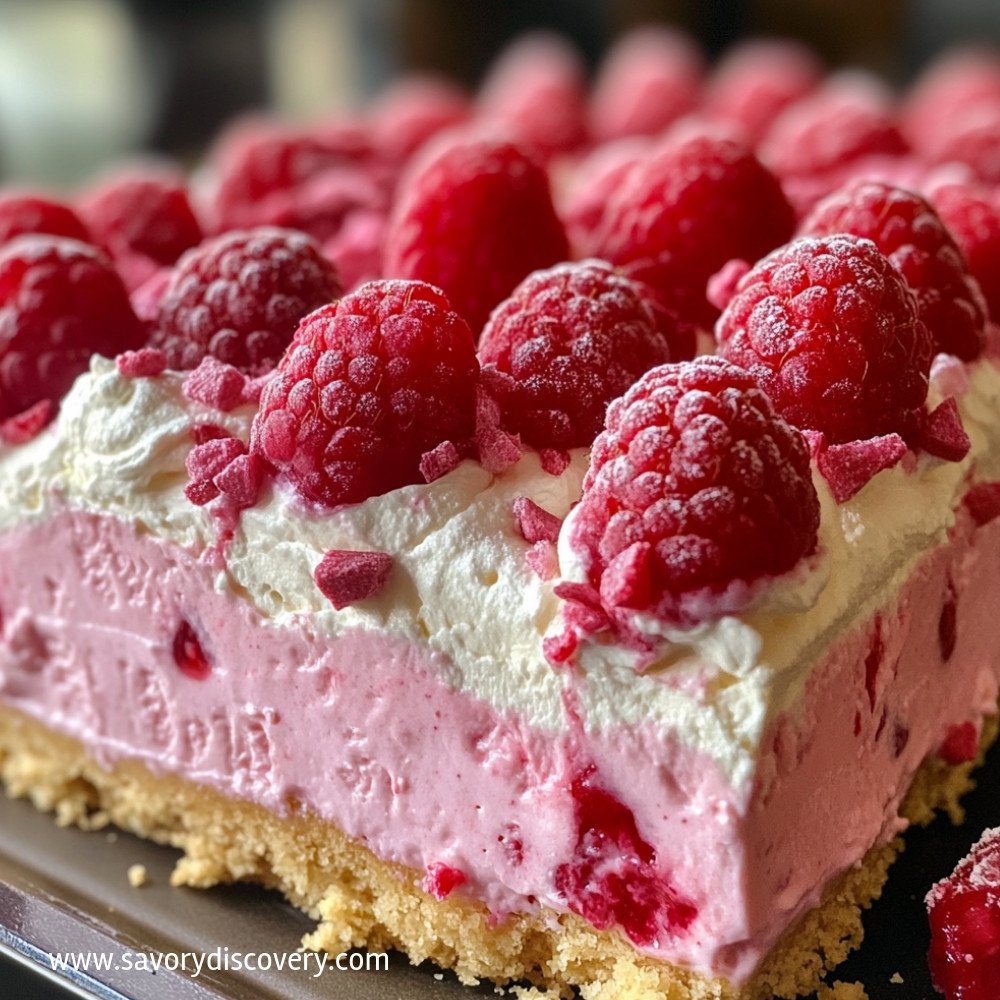 Raspberry Cheesecake No-Bake Recipe