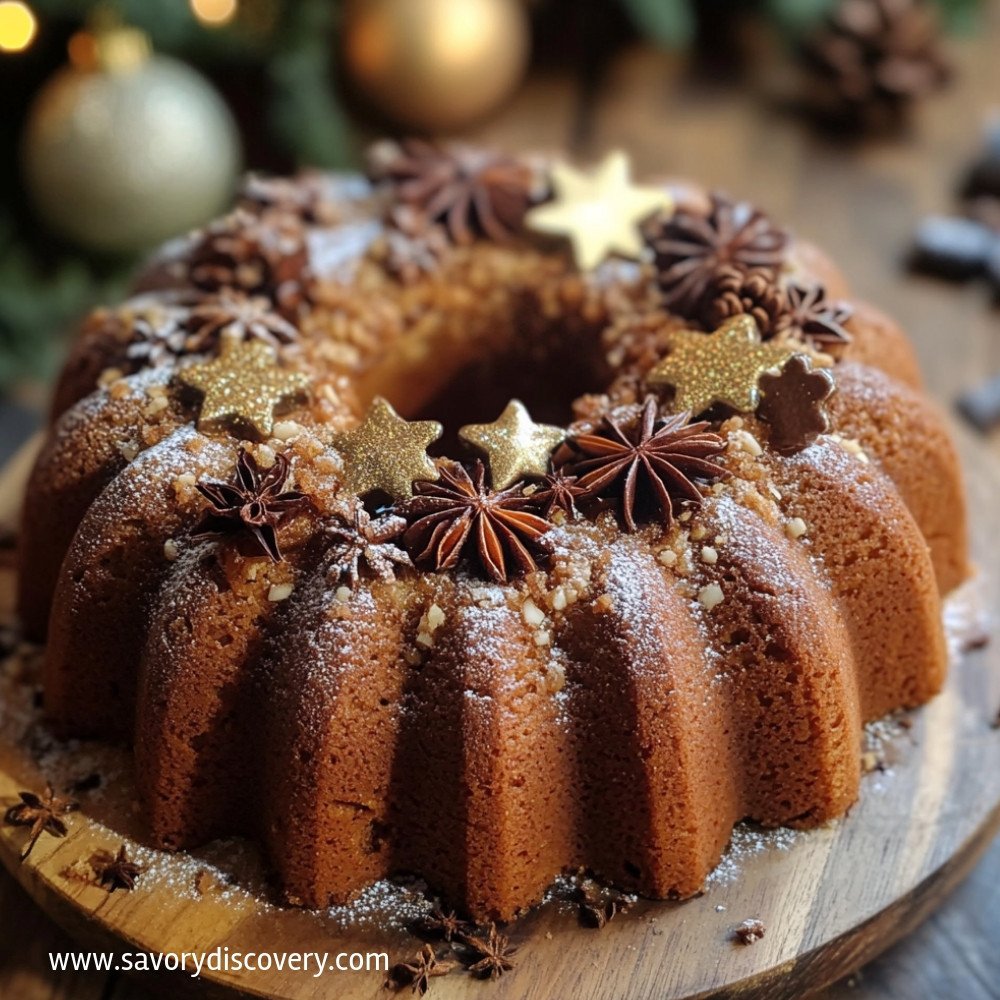 Rum Cake for Christmas