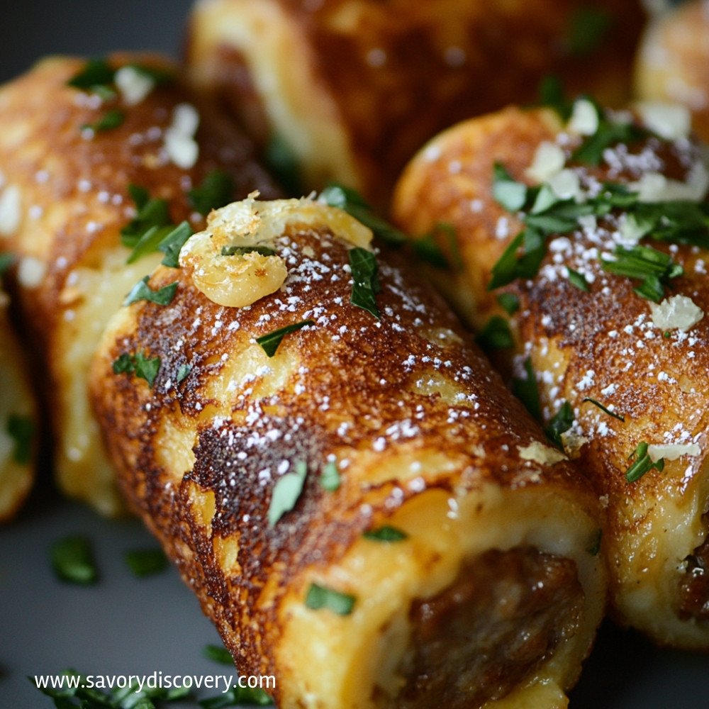 Sausage French Toast Roll-Ups