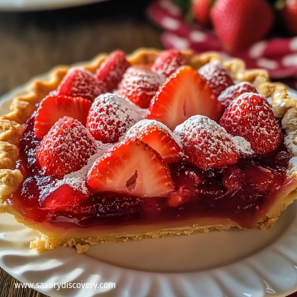 Shoney's Strawberry Pie