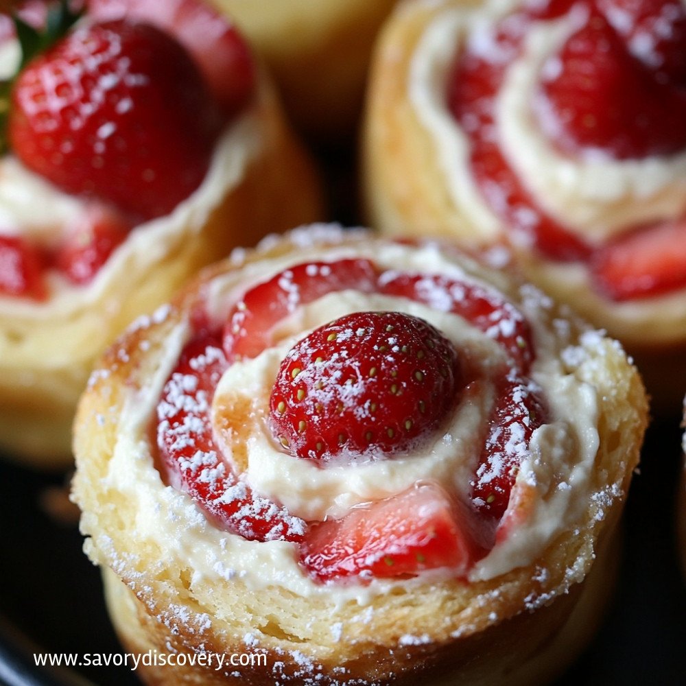 Strawberry Cheesecake Rolls