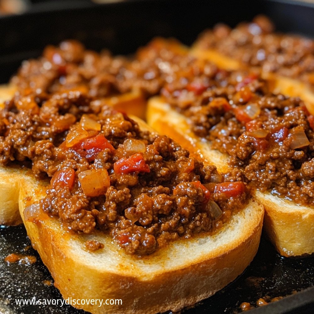 Texas Toast Sloppy Joes