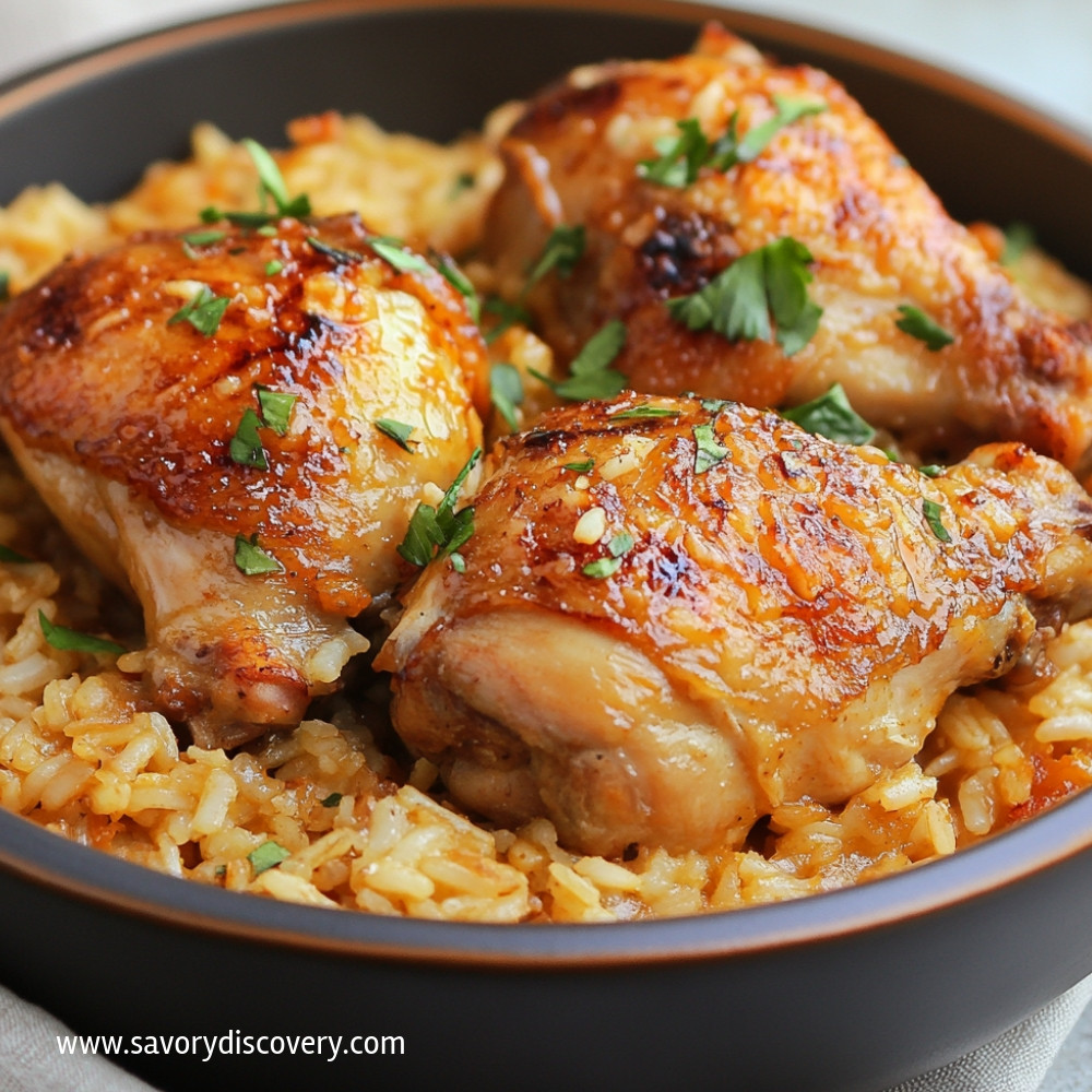 Arroz de Galinha (Portuguese Chicken and Rice)