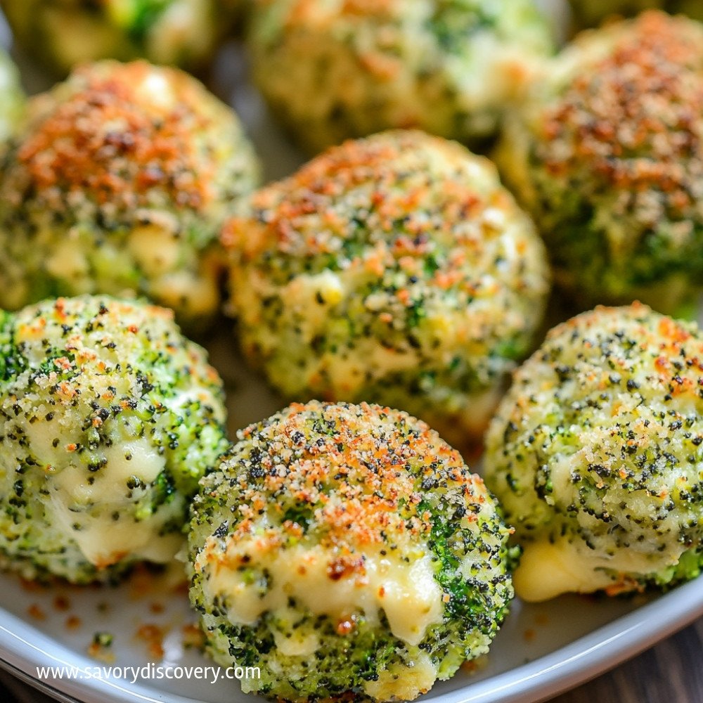 Baked Broccoli Cheese Balls