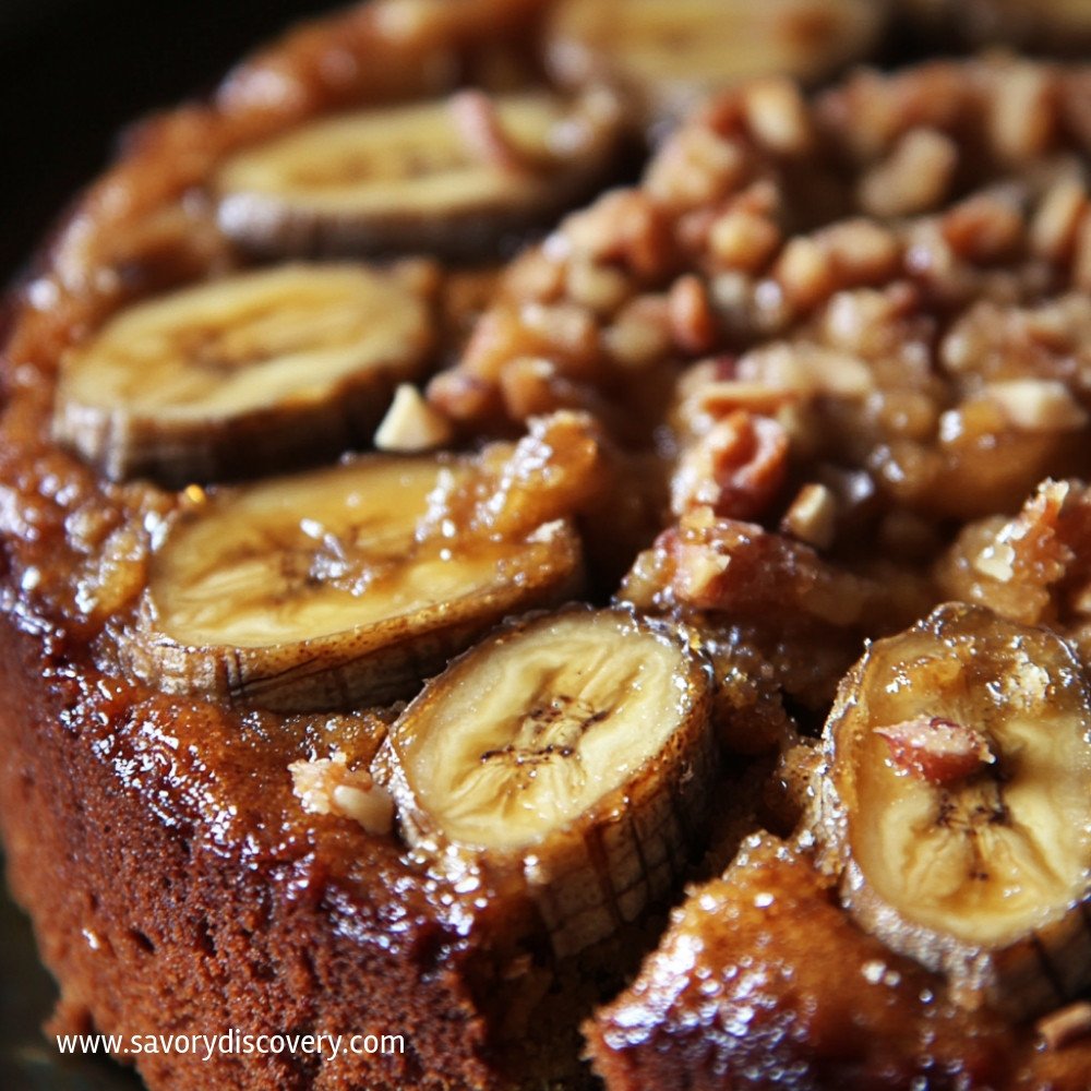 Banana Cake with Brown Butter