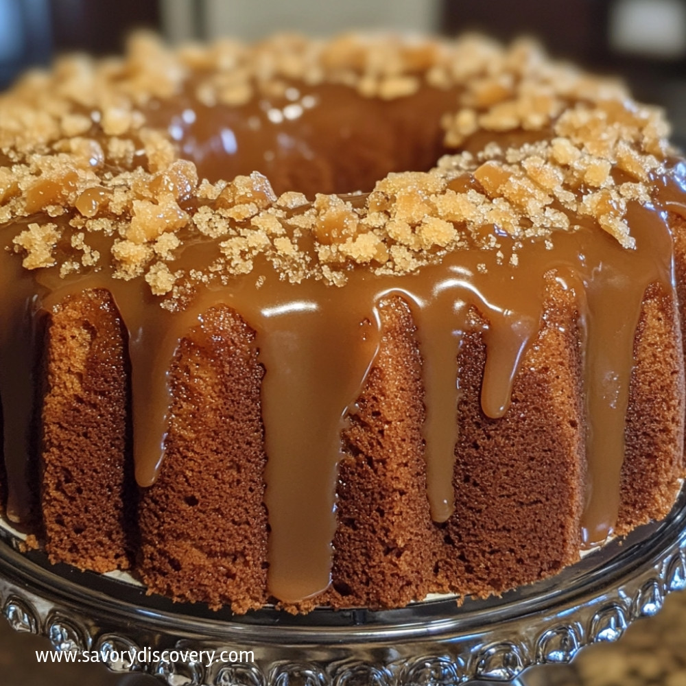 Brown Sugar Caramel Pound Cake