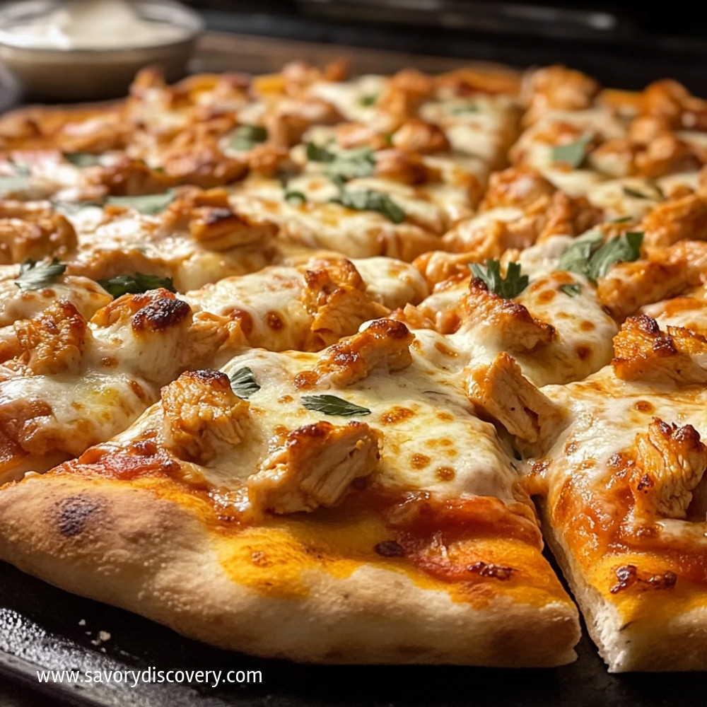 Buffalo Chicken Pizza