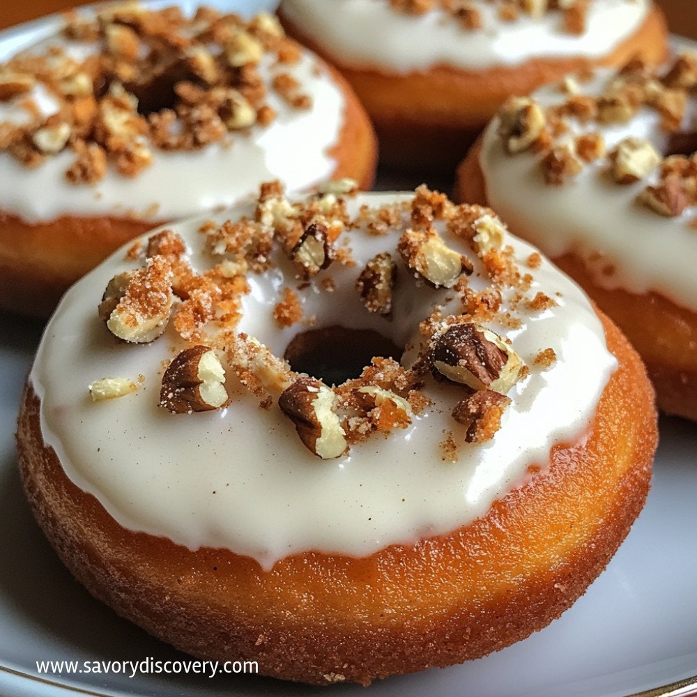 Carrot Cake Donuts