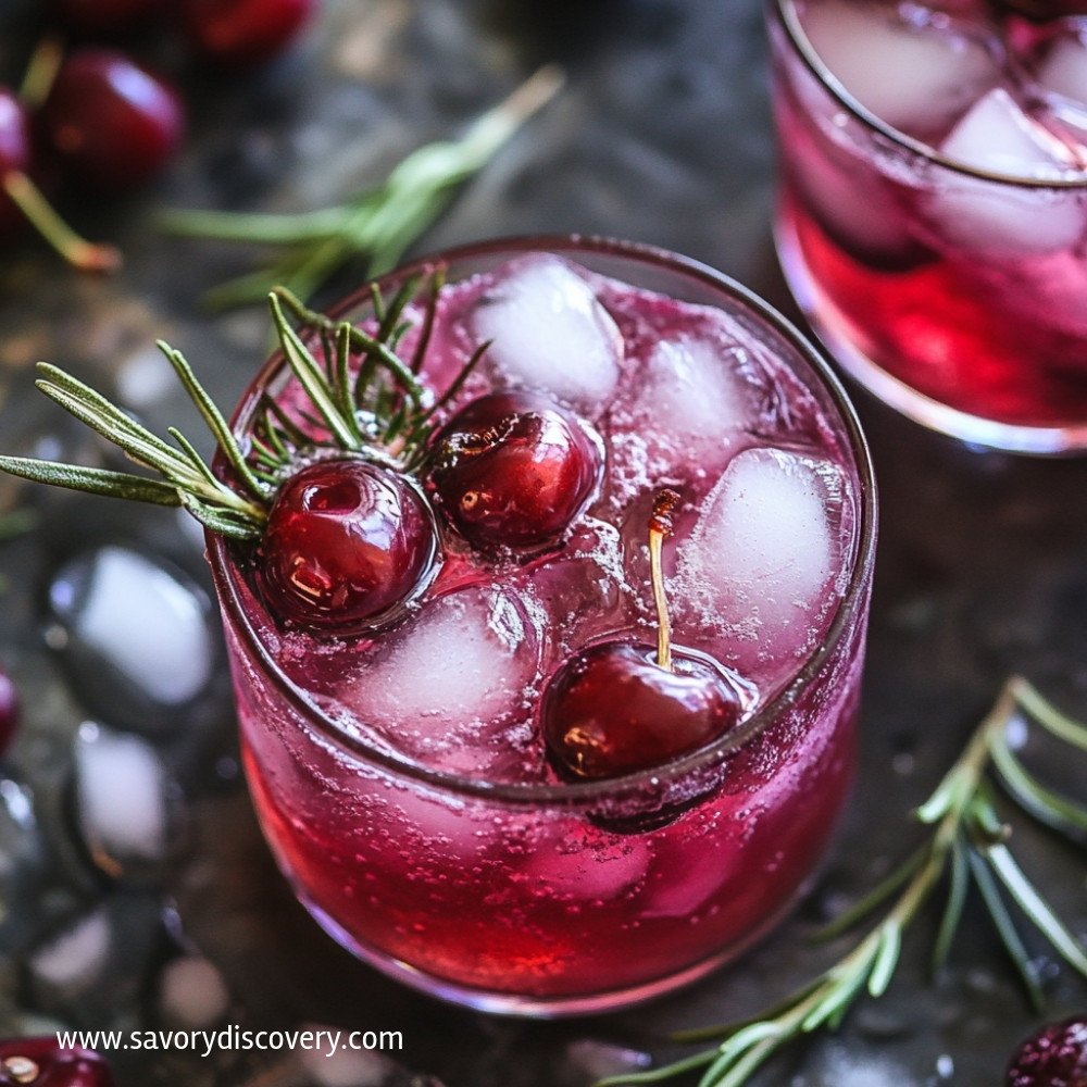 Cherry Rosemary Cooler