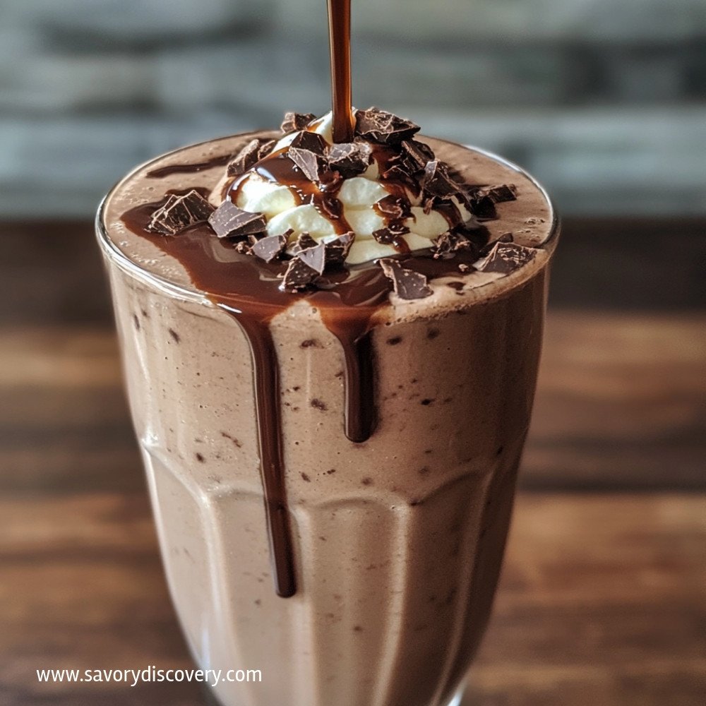 Chocolate Cake Milkshake with 3 Ingredients