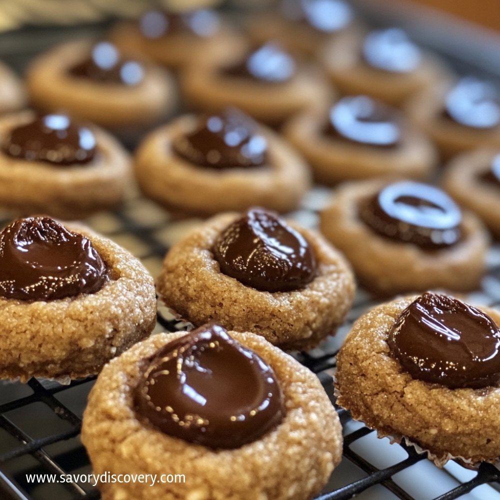 Chocolate Thumbprint Cookies