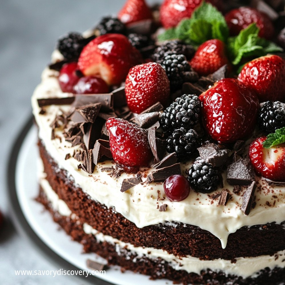 Chocolate Tres Leches Cake