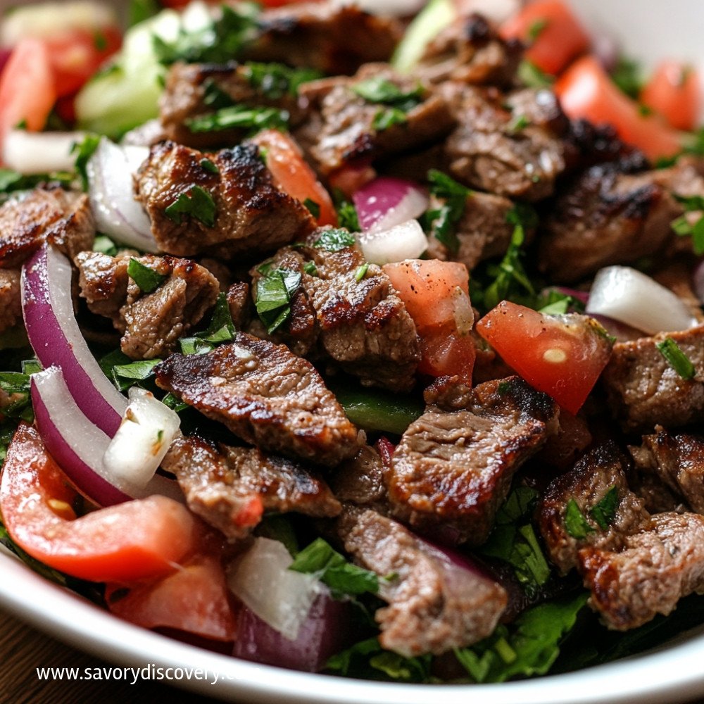 Christmas Gyros Salad