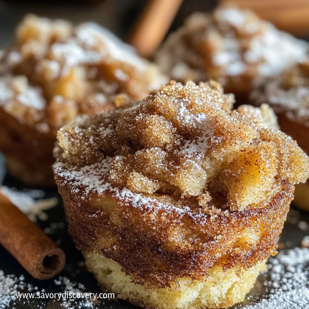 Cinnamon Sugar French Toast Muffins