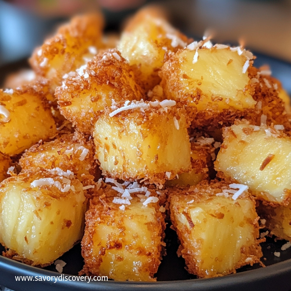 Coconut Pineapple Bites