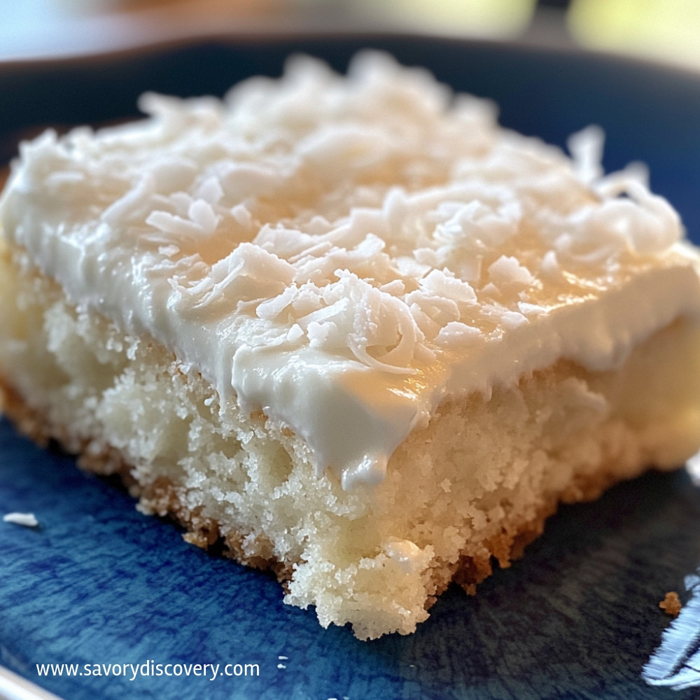 Coconut Poke Cake