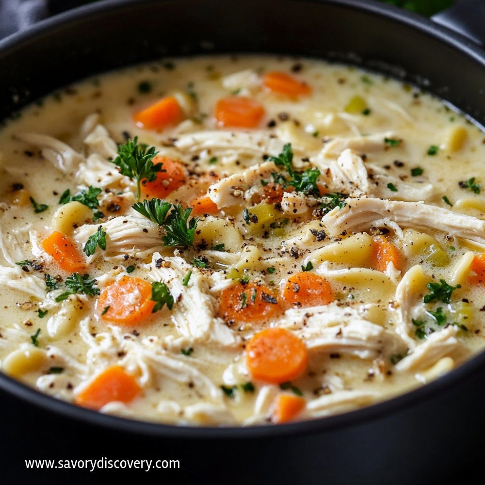 Creamy Chicken Noodle Soup