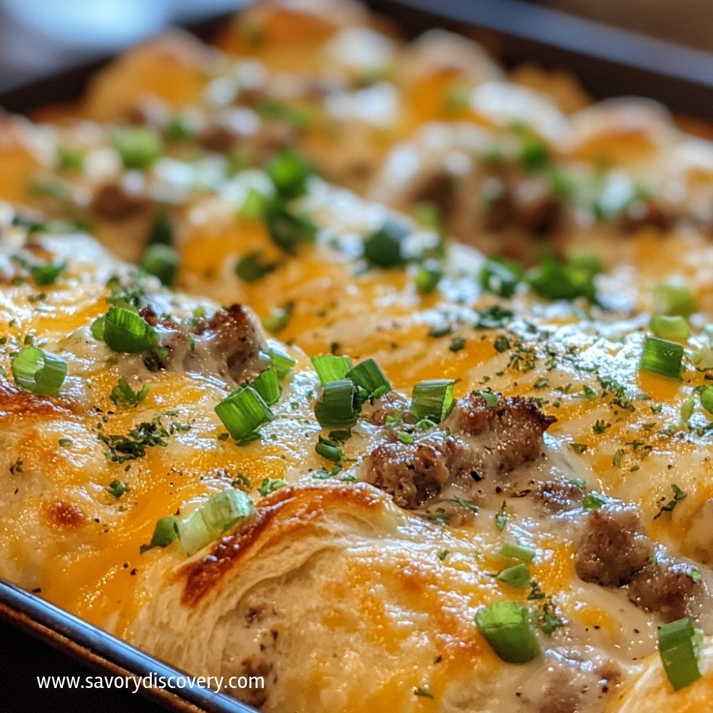 Crescent Roll Breakfast Casserole