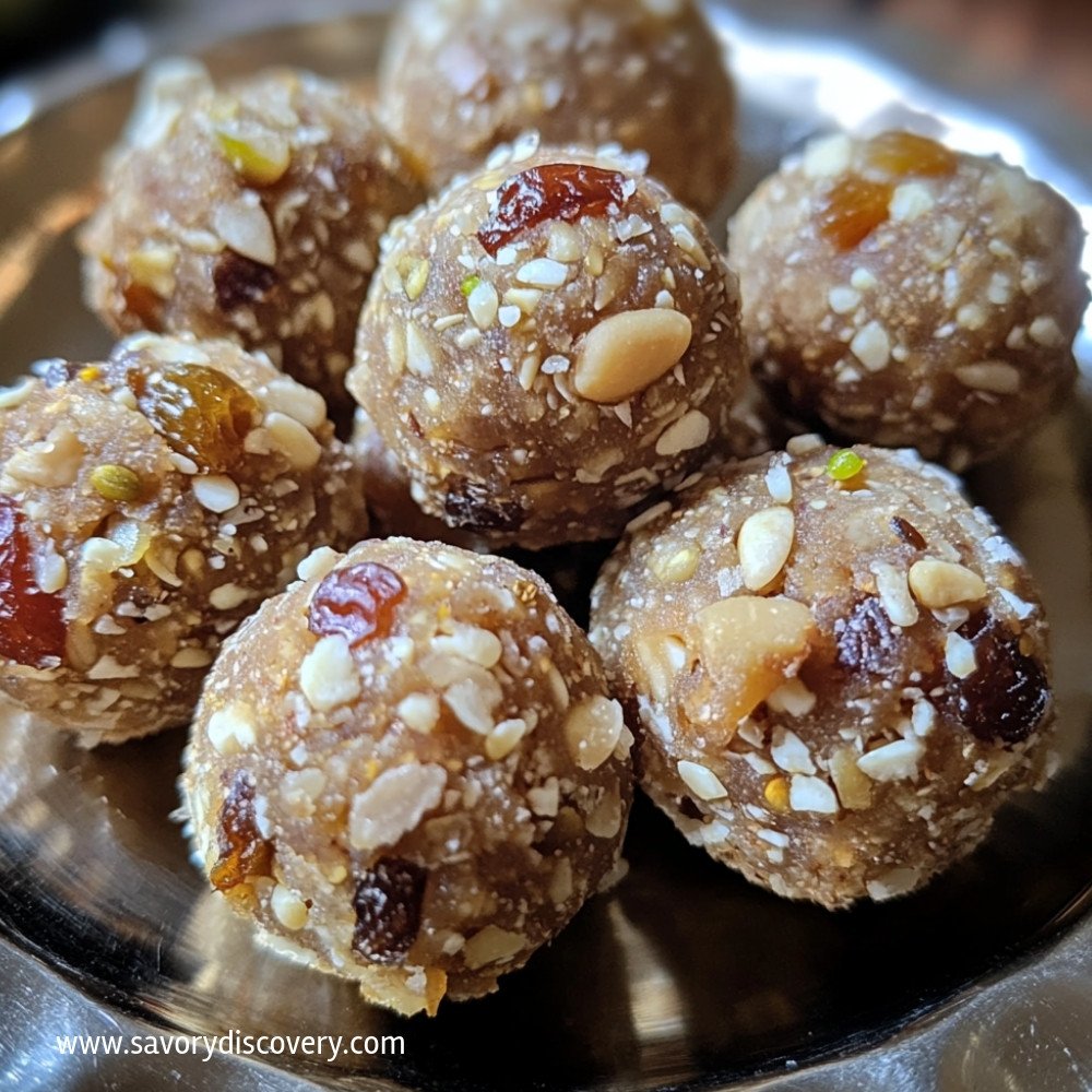 Date and Dry Fruits Ladoo