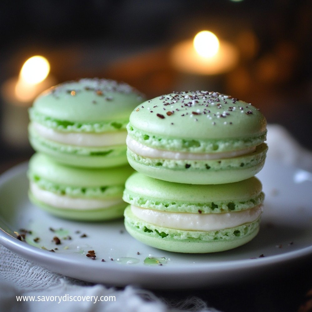Eggless Diwali Macarons