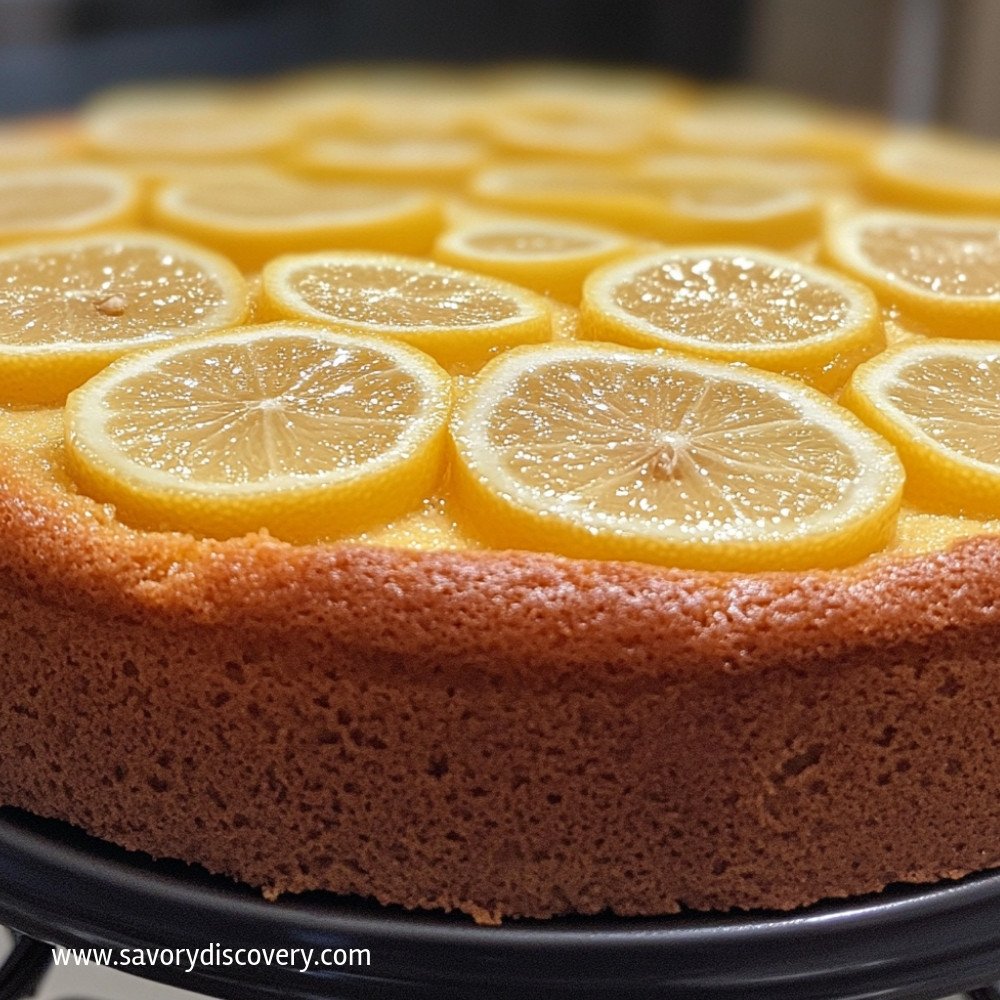 Eggless Lemon Cake