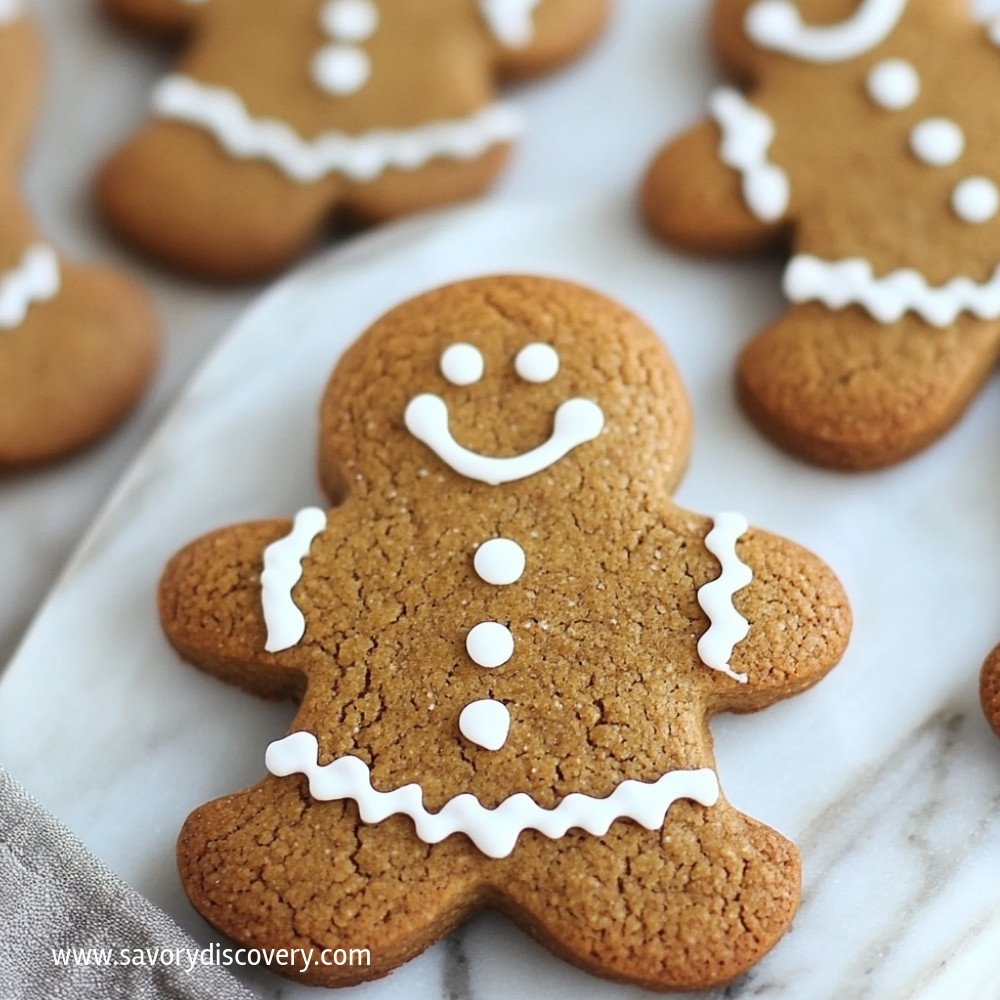 Gingerbread cookies without honey