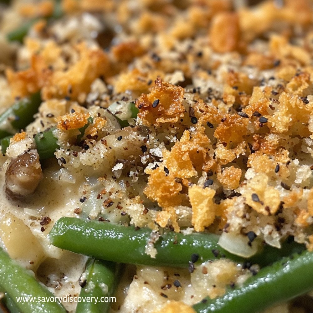 Green Bean Stuffing Casserole