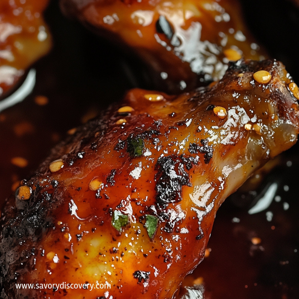 Hot Honey Bourbon Wing Sauce