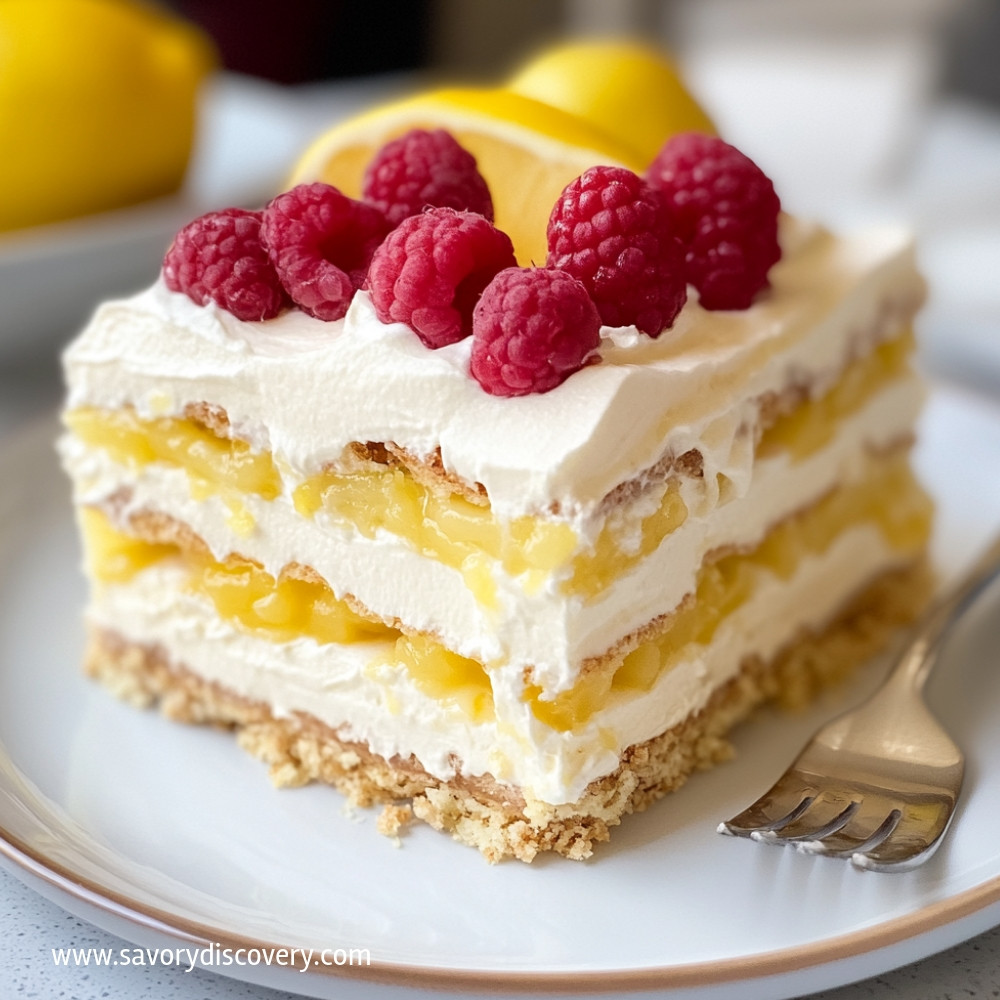 Lemon Icebox Cake