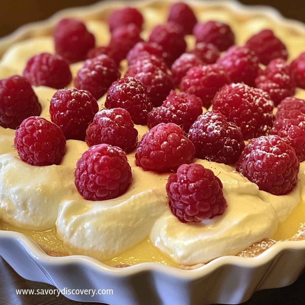 Lemon Raspberry Dessert