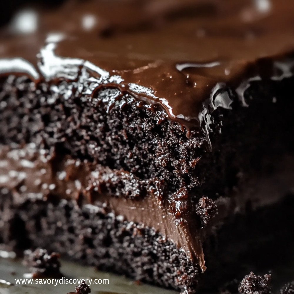 Midnight Fudge Cake