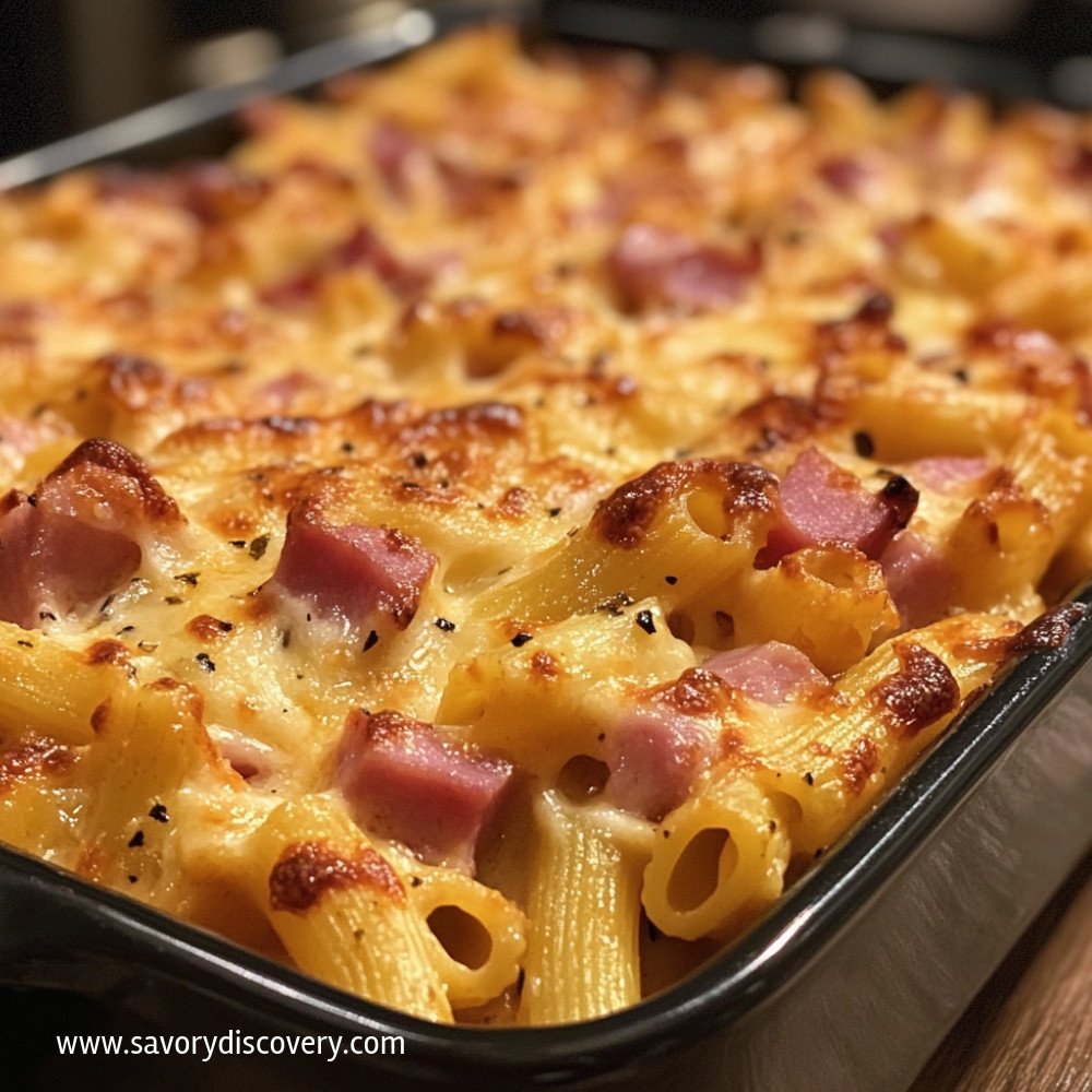 Pasta Bake with Ham