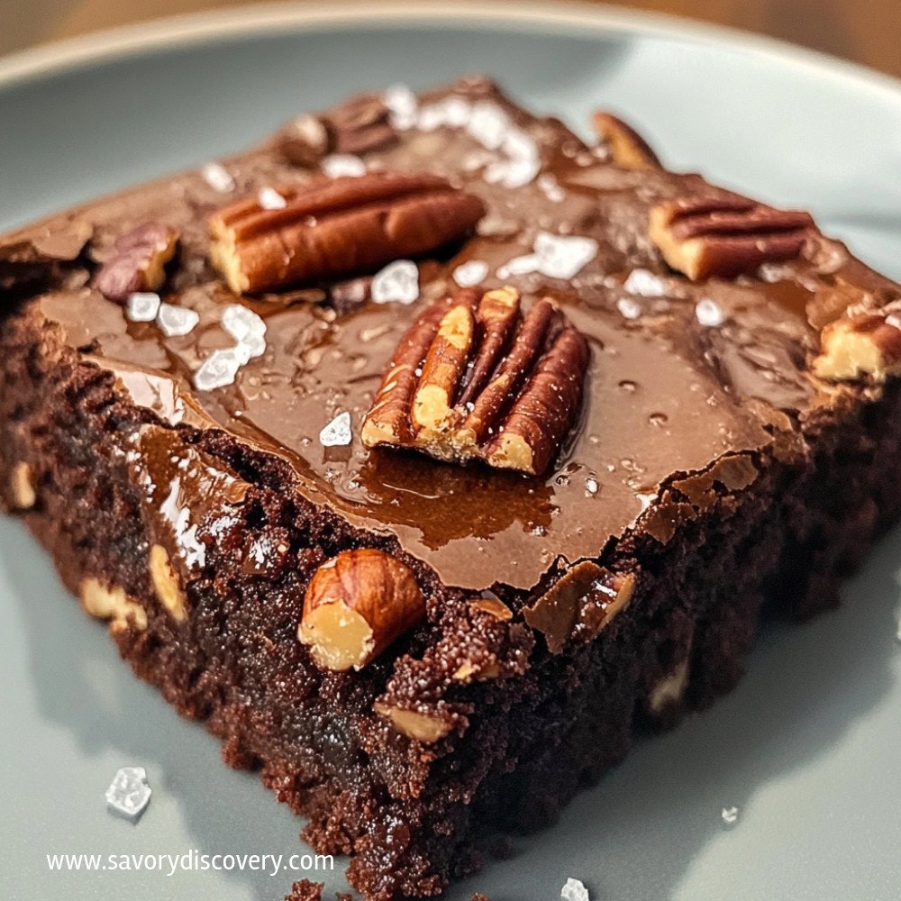 Pecan Sizzling Brownie