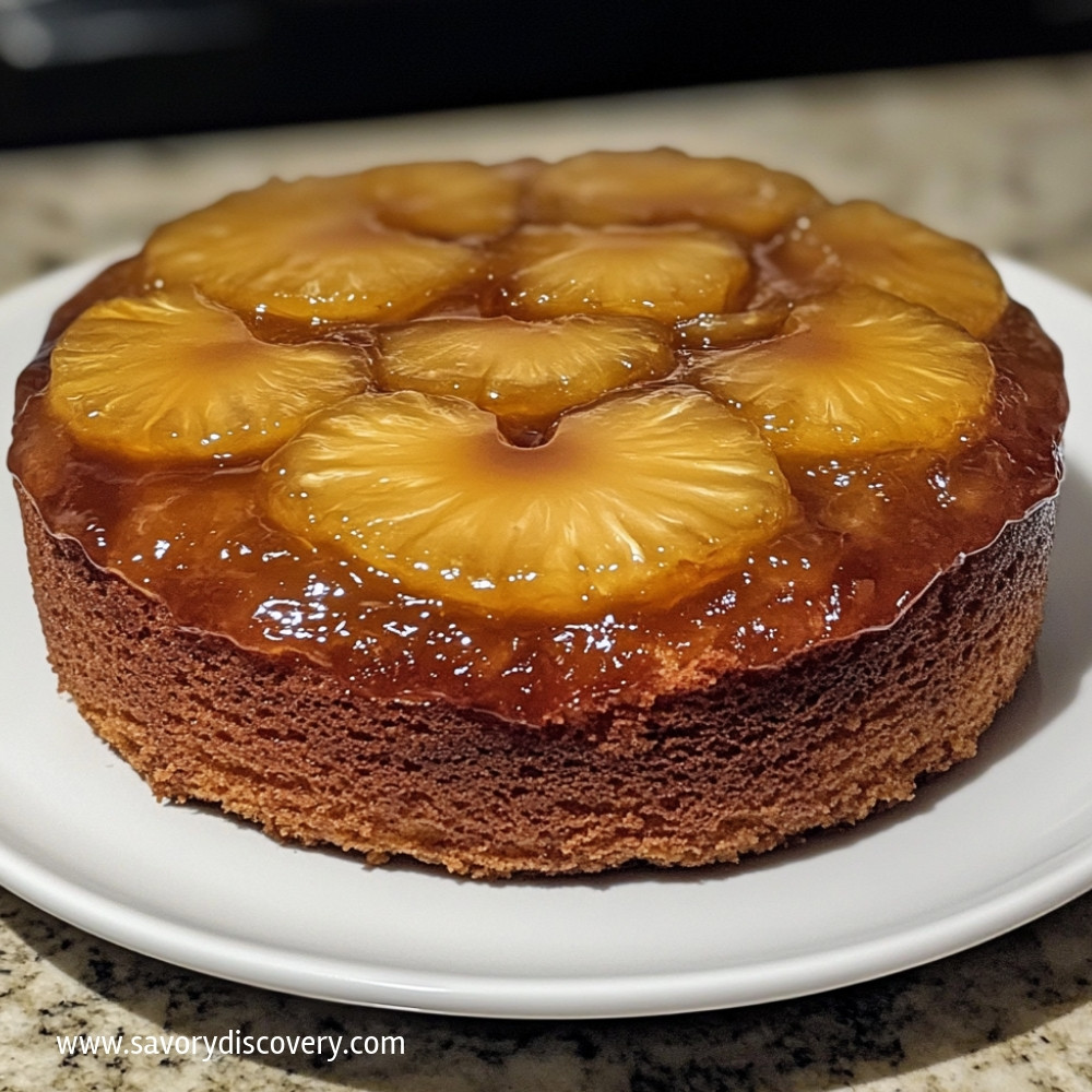 Pineapple Upside-Down Cake